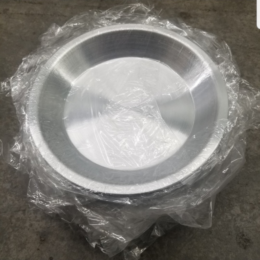 Crestware 9" Aluminum Pie pans/Dishes Set Of 5 pans. Commercial grade pie pans